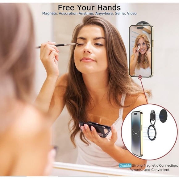 Magnetic Phone Finger Ring Holder with Magsafe - Picture 2 of 15